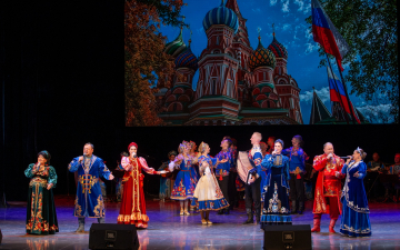 Государственный ансамбль песни и танца &quot;Волга&quot; имени В.А. Ионова открыл новый творческий сезон 30 сентября.